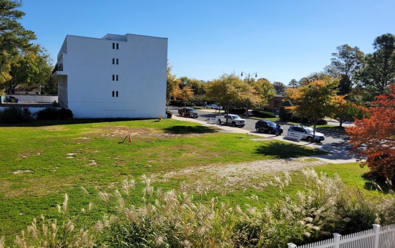 The three 50-foot-by-100-foot parcels are located next to The Ark condominiums. CHRIS FLOOD PHOTOS